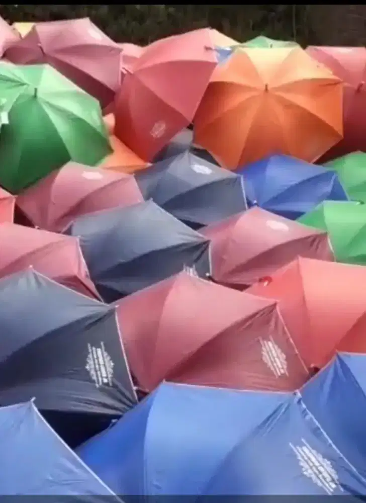 Jasa sablon payung dan segala