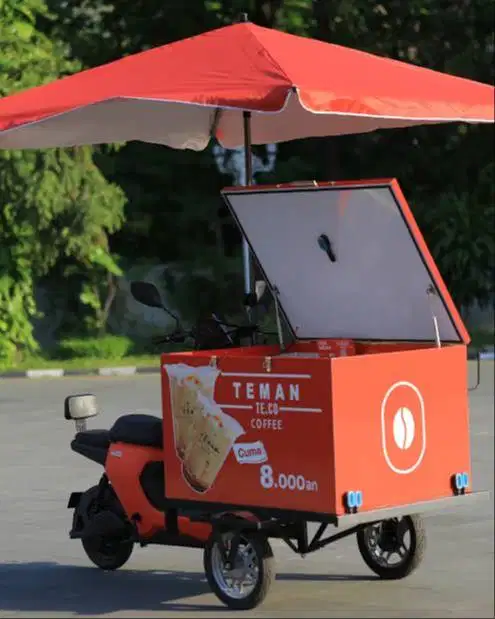 Rider Kopi Keliling Teman Coffee