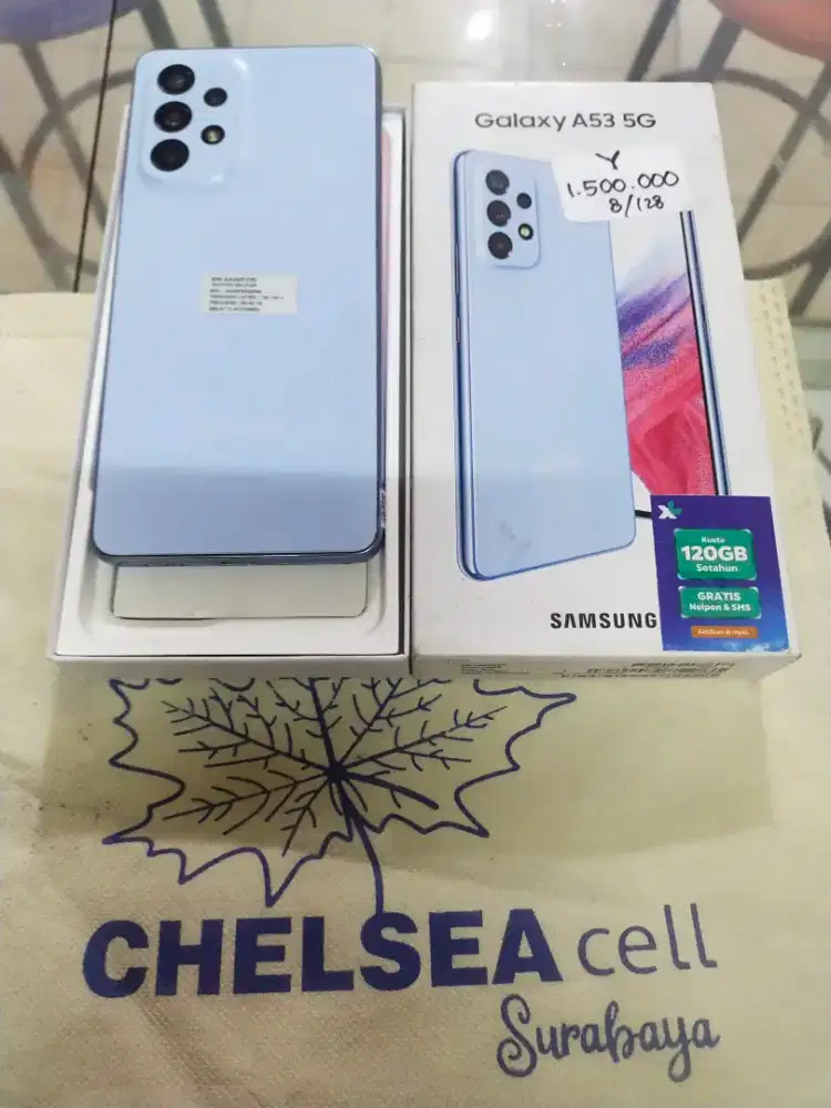 Murah hp Samsung A53 5G 8/128 LKP mulus, bs TT