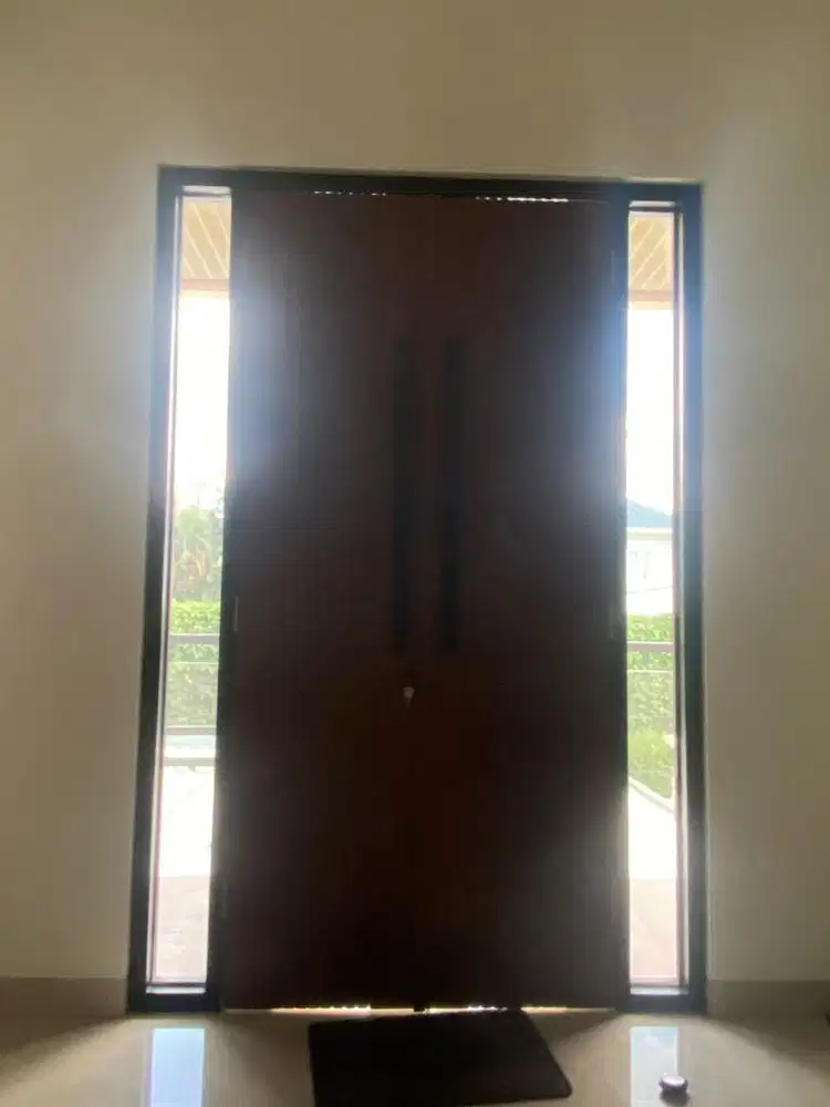 Jual pintu kayu 2 daun