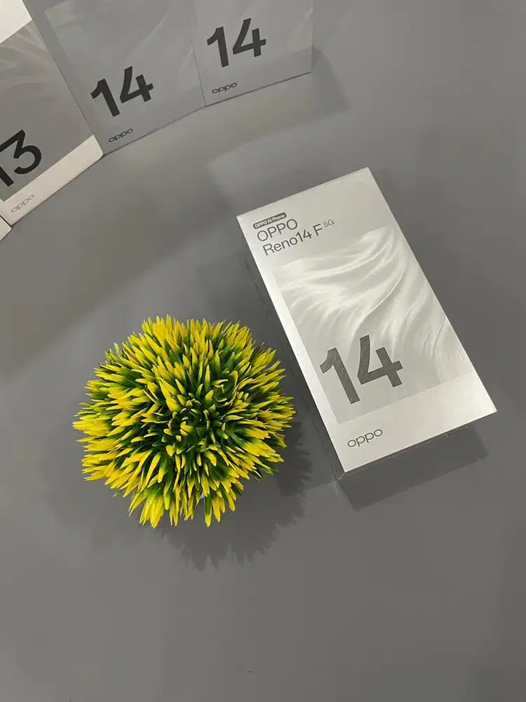 Oppo Reno 14f 5G Ram 12/512Gb Resmi official