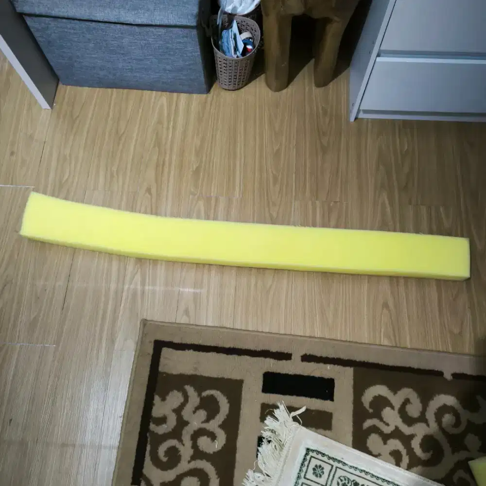 121x10x5 cm Busa Royal Foam Kuning Furnitur Sofa Jok Kursi