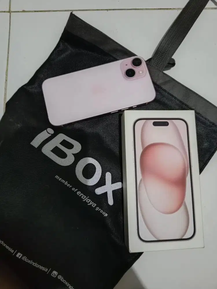 IPHONE 15 128 ibox NEGO tangan pertama