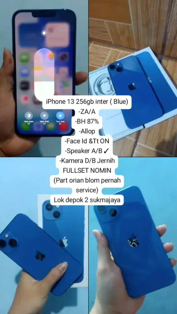 Iphone 13 256GB Inter (Blue)
