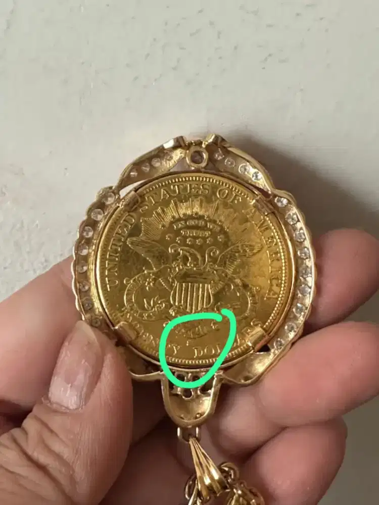 Coin liberty 1883 USA dan 1918 george v gold sovereign coin GB