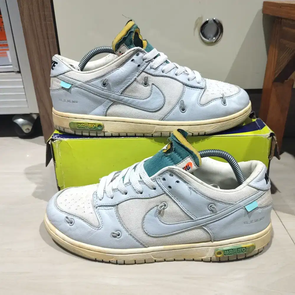 Sepatu Nike SB dunk off white preloved size 43