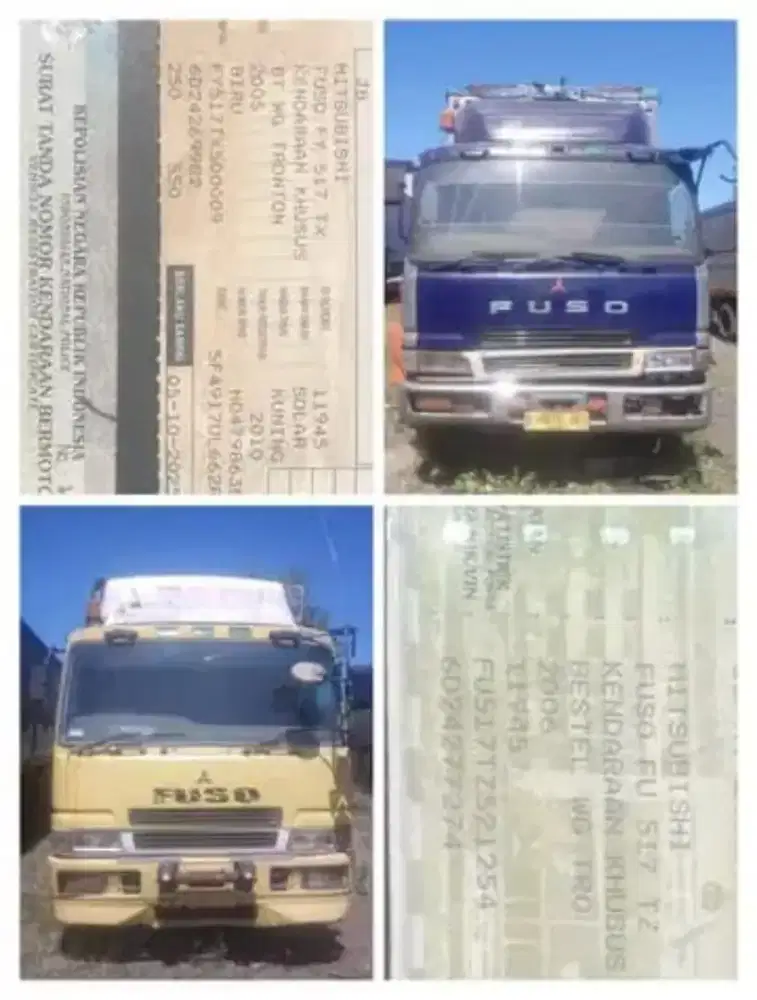 Borongan Wingbox Fuso kondisi apa adanya