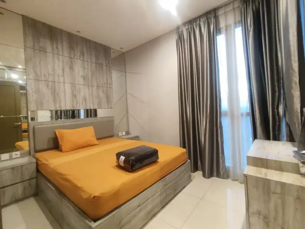 Vco - Dijual Cepat Apartemen Taman Anggrek Residence Tipe 3BR Furnish