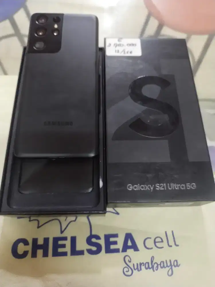 Murah hp Samsung S21 ultra 5G 12/256 lkp, bs TT