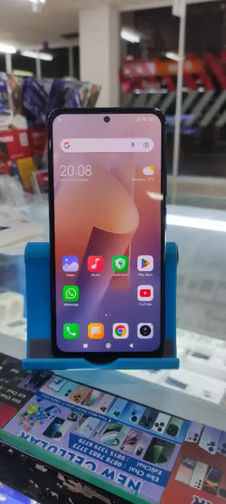 di jual second xiaomi redmi note 11 4G RAM 6GB/ROM128GB