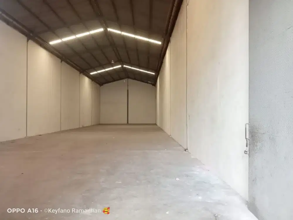 Gudang 460meter Rapi Siap Pakai di Kosambi Permai Tangerang