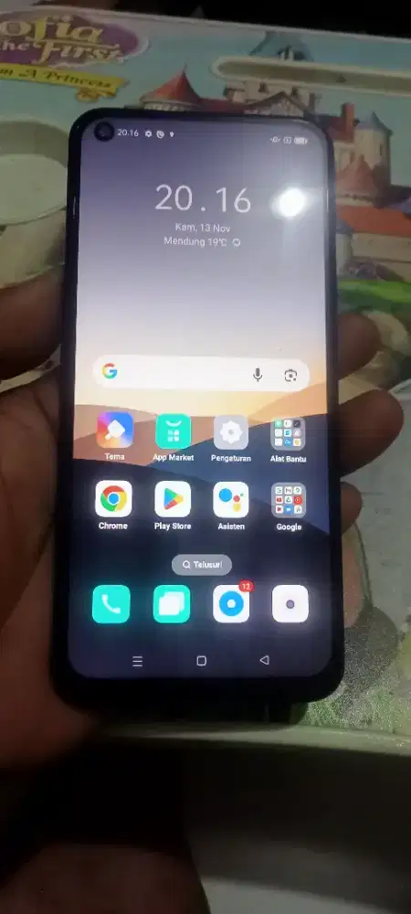 Dijual hp Oppo A52 ram 6 GB +2 gb