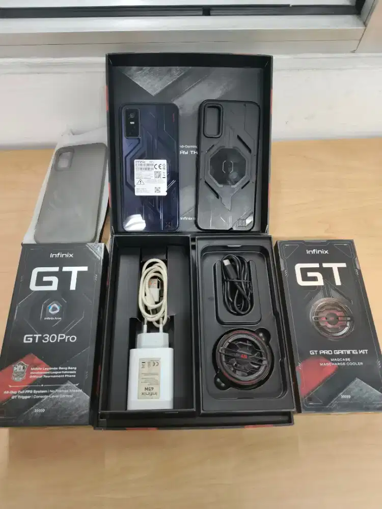 Infinix GT 30 Pro Dark Flare, Ram 12/512GB, Fullset, Like New