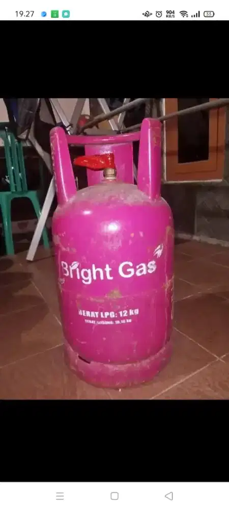 Tabung gass ukurang besar