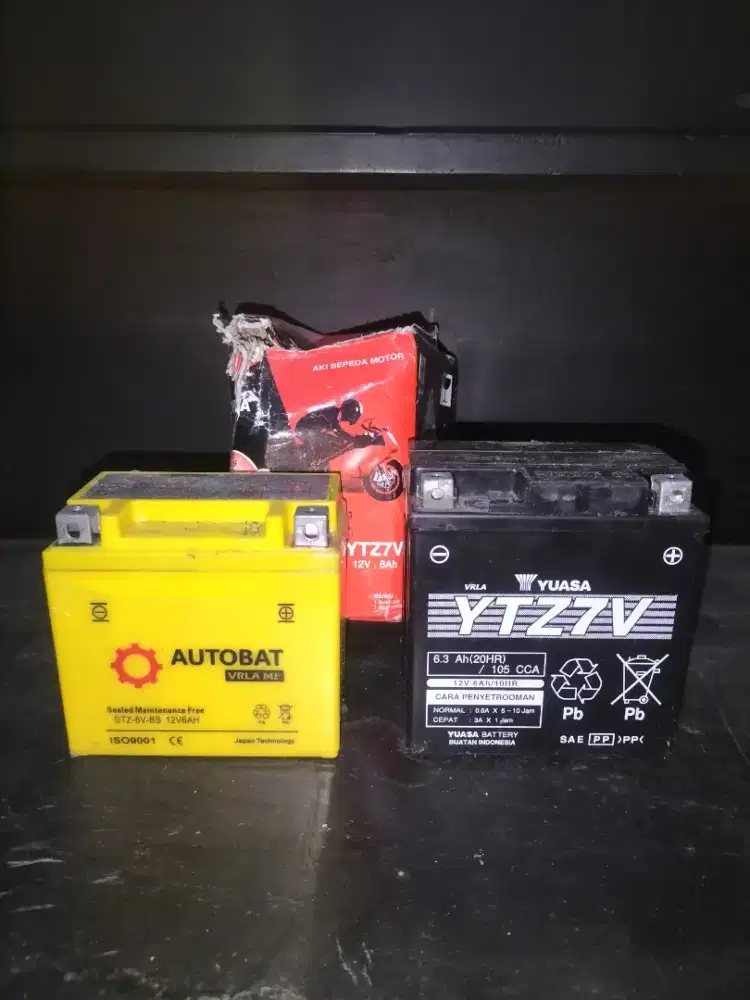 AKI Motor Autobat Yuasa / Accu Motor / selebihnya baca keterangan