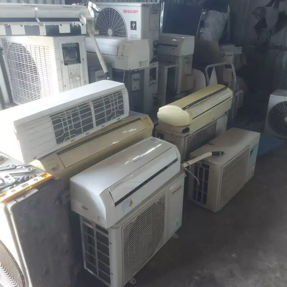 Menerima jual AC bekas dengan segala kondisi, satuan/borongan