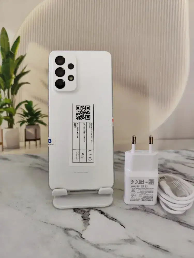 Samsung A33 5G Ram 8/256 Hp dan charger