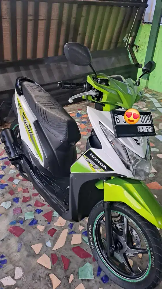 Honda Beat FI pjk ON Ex wanita ss lengkap B DKI
