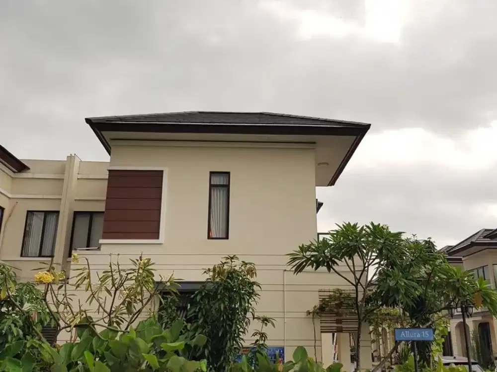 Dijual rumah cantik dua lantai di Cluster Elit, Cikupa – Tangerang Kabupaten.