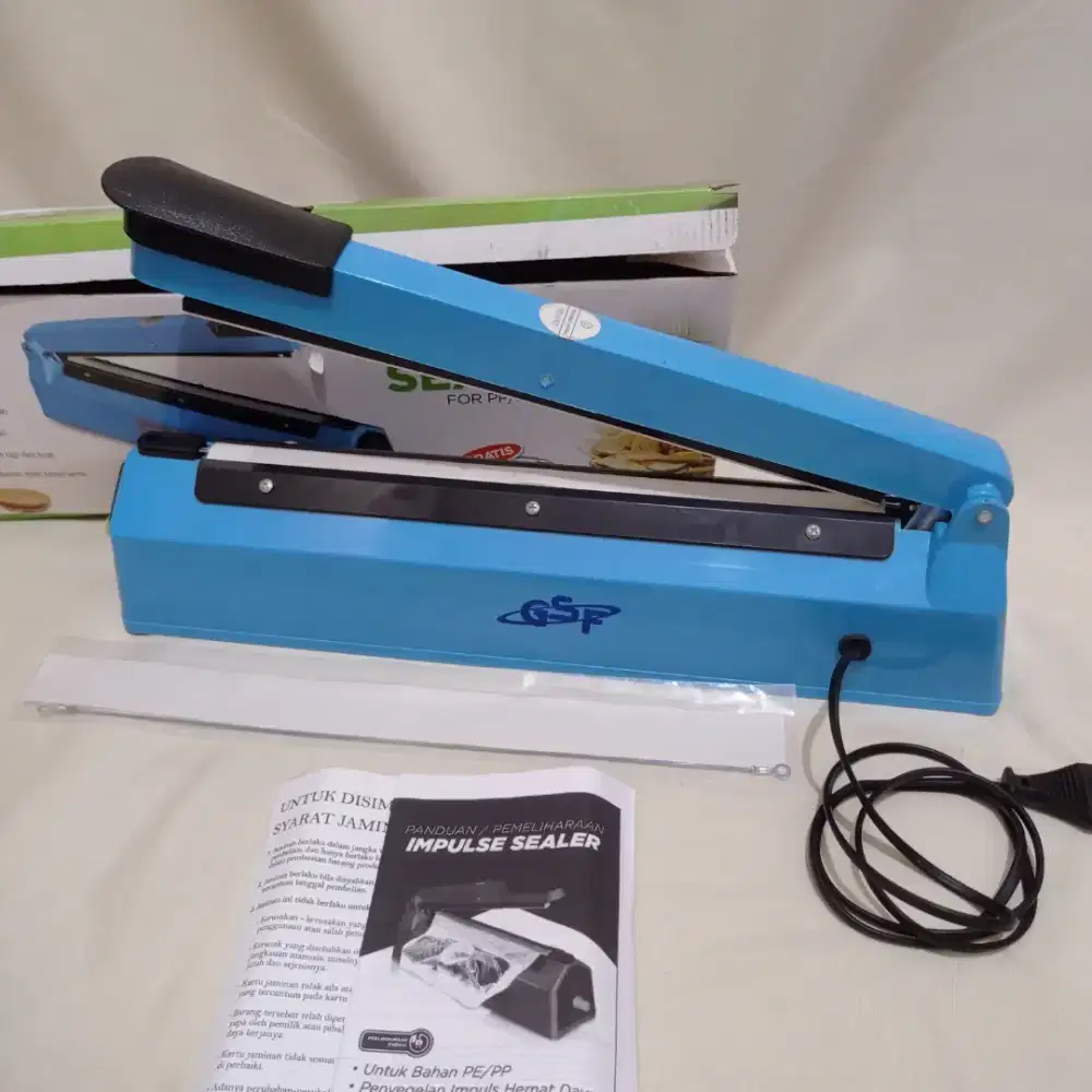 Mesin Press Impulse Sealer merk GSF
