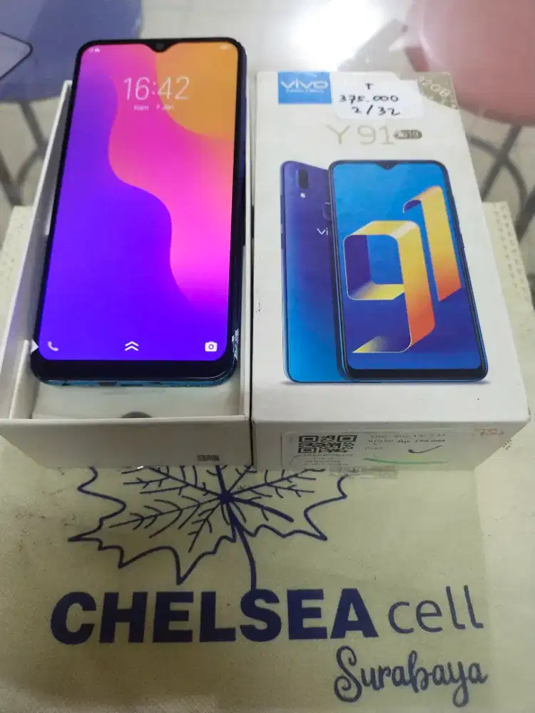 Murah hp Vivo Y91 2/32 LKP normal, bs TT