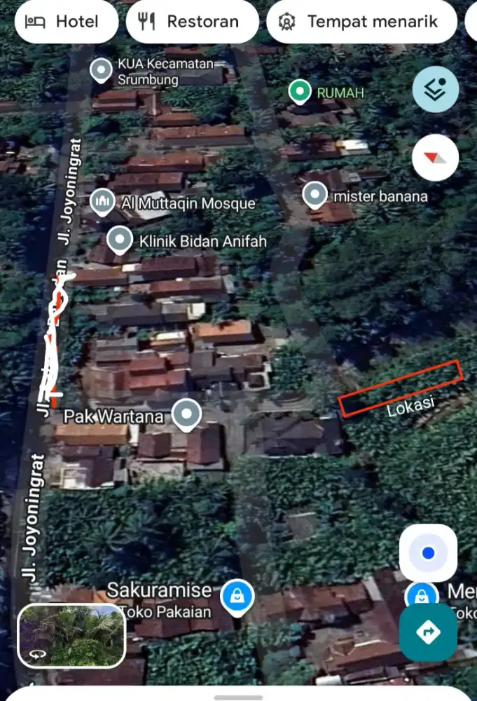 Dijual Tanah / Sawah