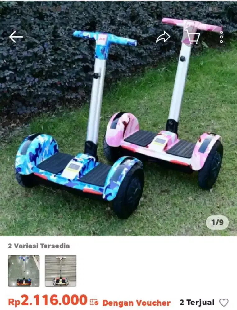 Hiverboard / skuter anak dan dewasa