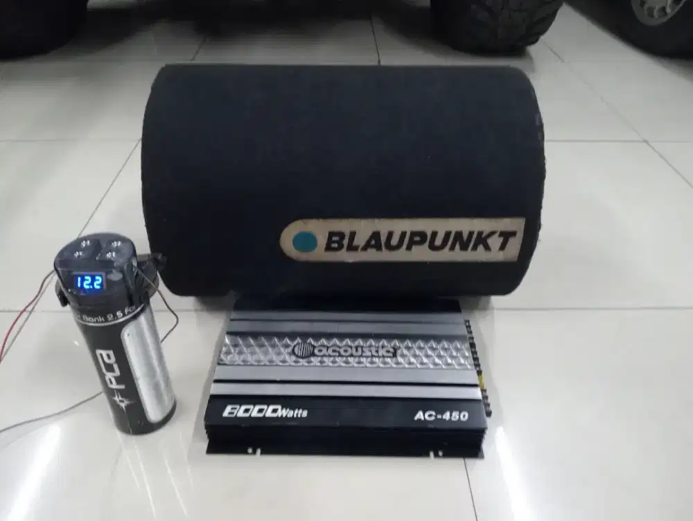 Subwoofer Blaupunkt Power Acoustic Power Bank Audio Mobil