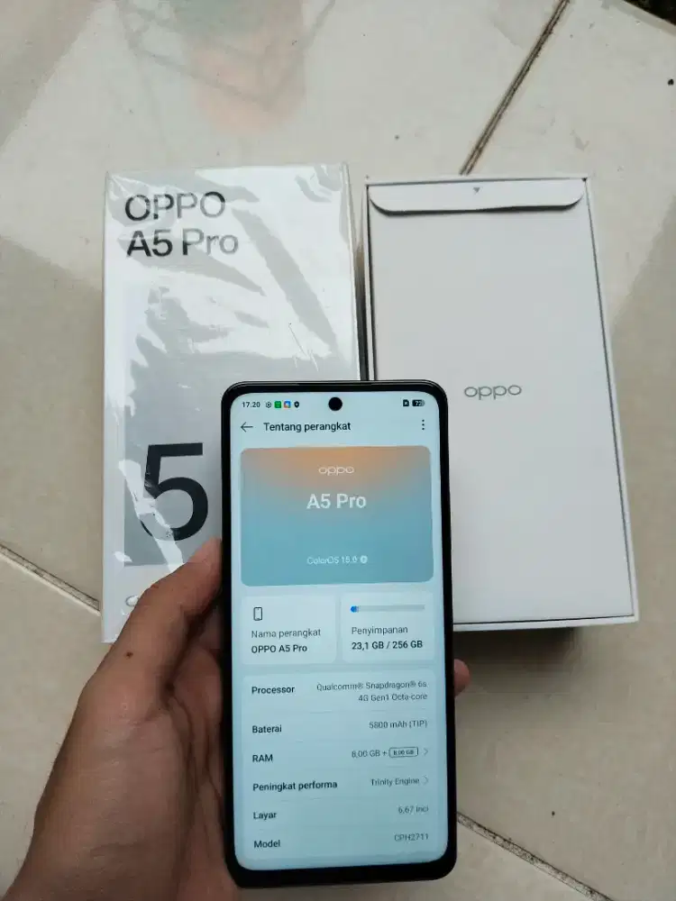 OPPO A5 PRO FULLSET