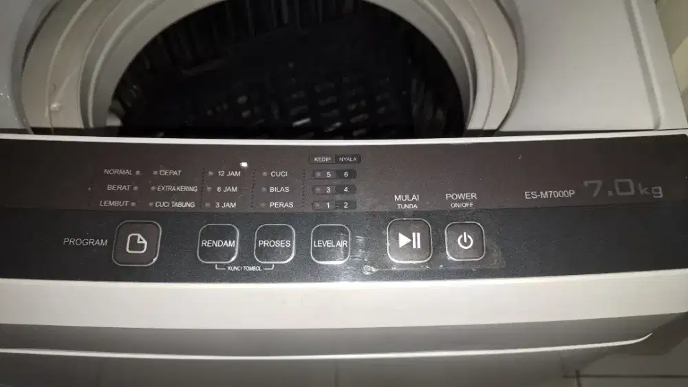 DIJUAL MESIN CUCI MERK SHARP 7.0 Kg