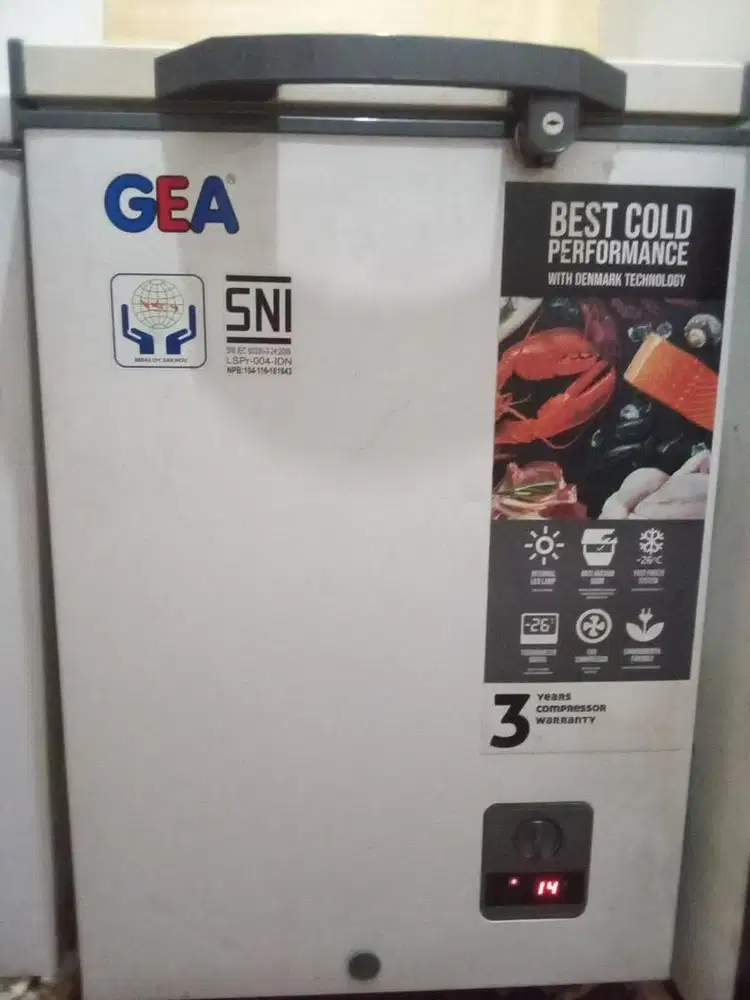 GEA Chest Freezer AB-106-R 100L