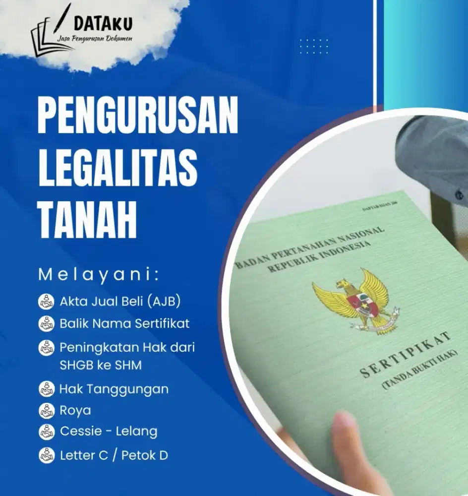 Pengurusan Legalitas Tanah Profesional