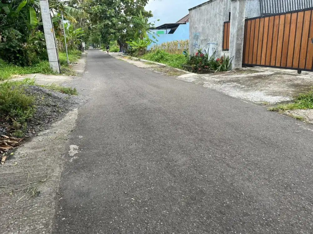 Tanah Siap Bangun, 2 Jutaan Di Tepi Jl Medari Cemoro Caturharjo