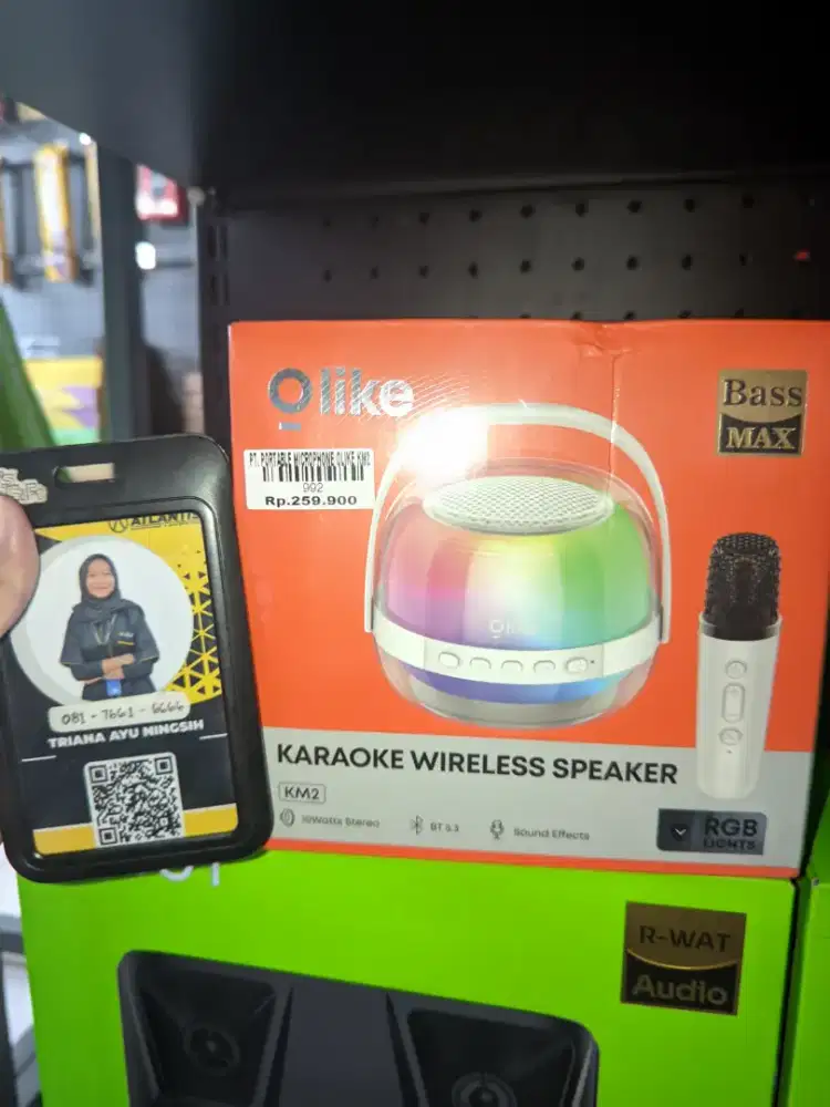 PT PORTABLE MICHROPHONE OLIKE KM2 | ATLANTIS DAHSYAT