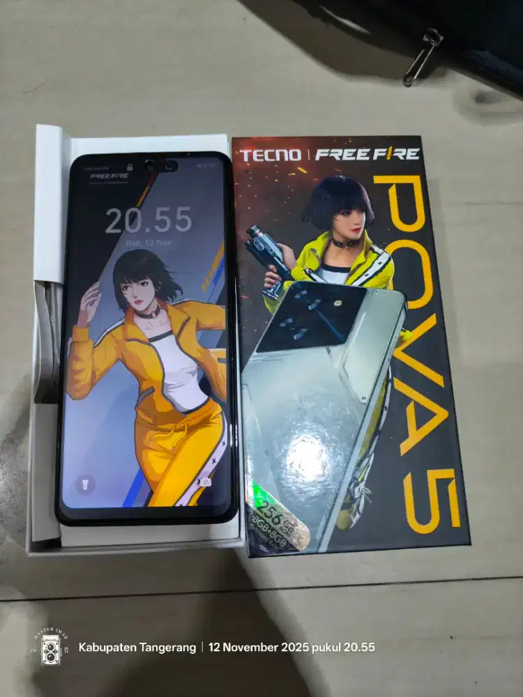 Di jual tekno pova 5 ram8/256gb