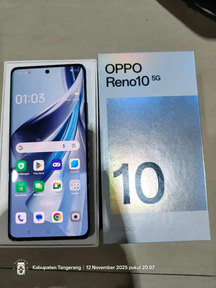 Di jual cepat Oppo reno10.5G ram8/256