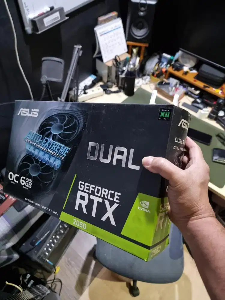 VGA Asus Geforce Dual RTX2060 6GB bekas pake