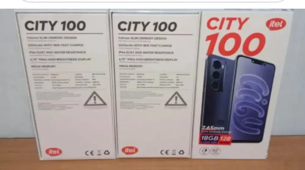 Murah hp baru Intel City 100 ram 8+16/128 grs resmi, bs TT