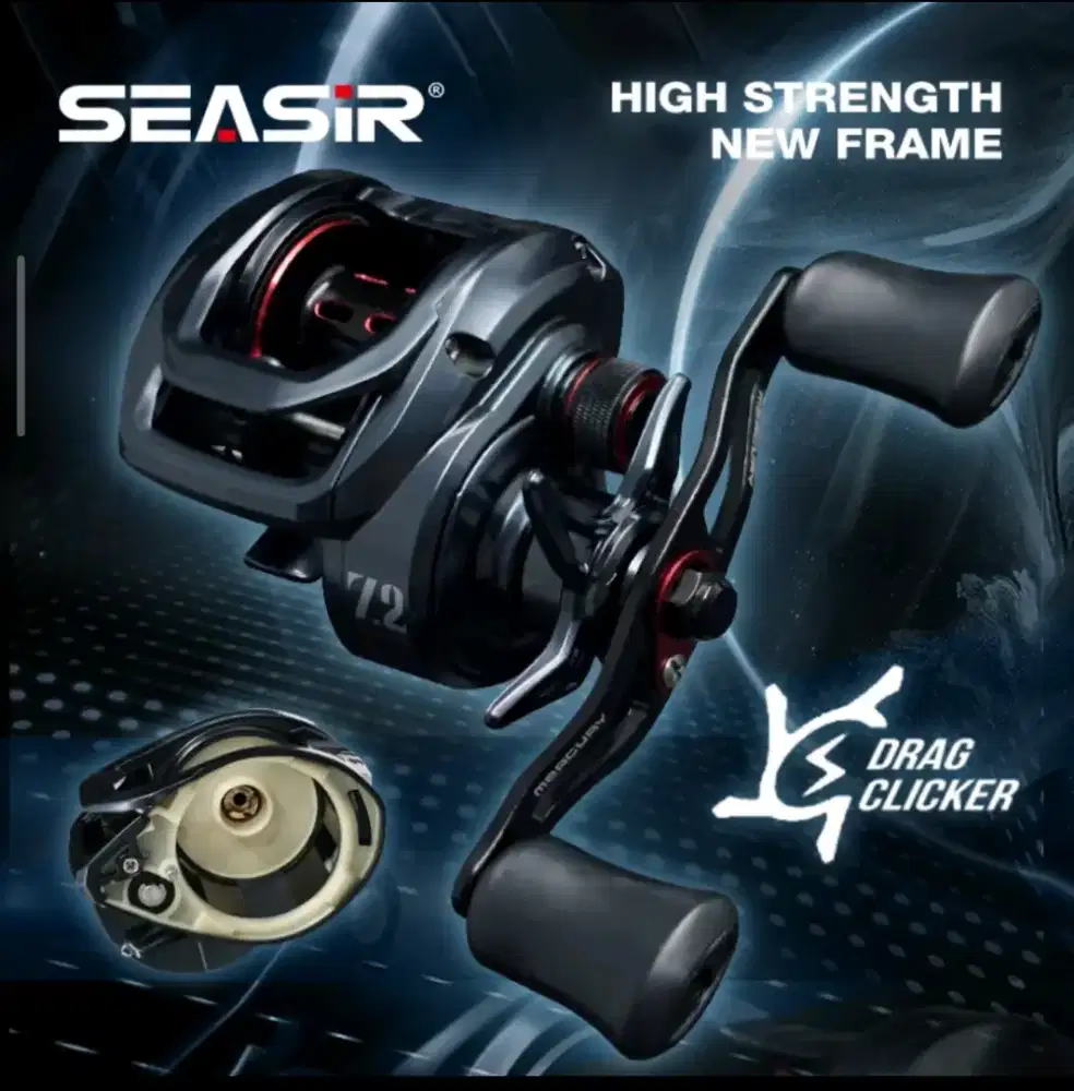 REEL BC seasir mercury pro handle kiri