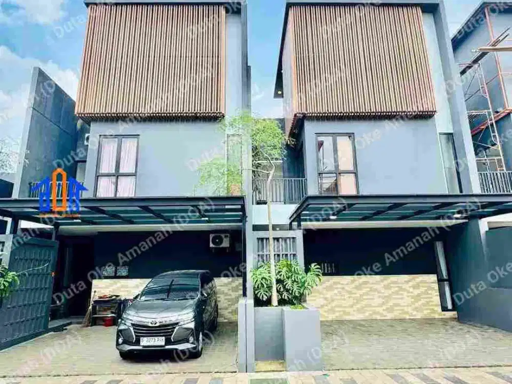 Rumah 3 Lantai Akses Lebar Selangkah Ke Gerbang Tol Pamulang