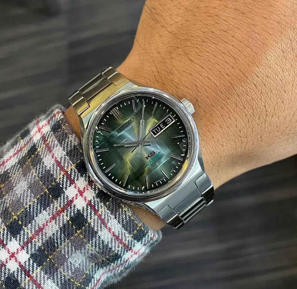 Seiko KS Vanac Green Dial 5626-7160 Automatic 36mm Year 1972