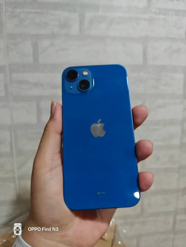 iPhone 13 128gb blue exgrs resmi iBox mantap x fullori
