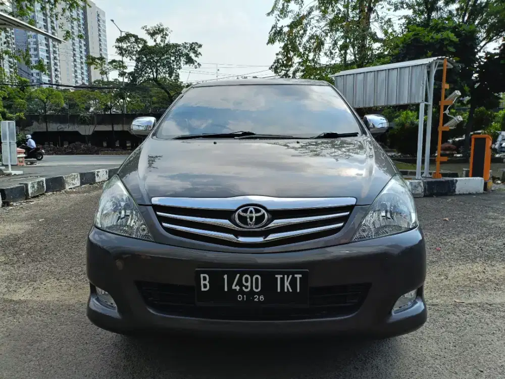 Toyota Kijang Innova 2.0 G Luxury Matic 2010 Grey Metallic
