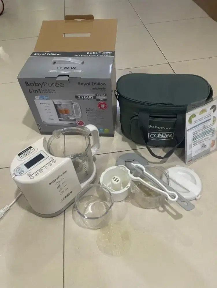 Oonew BabyPuree 6in1 Food Processor  Makanan MPASI Bayi