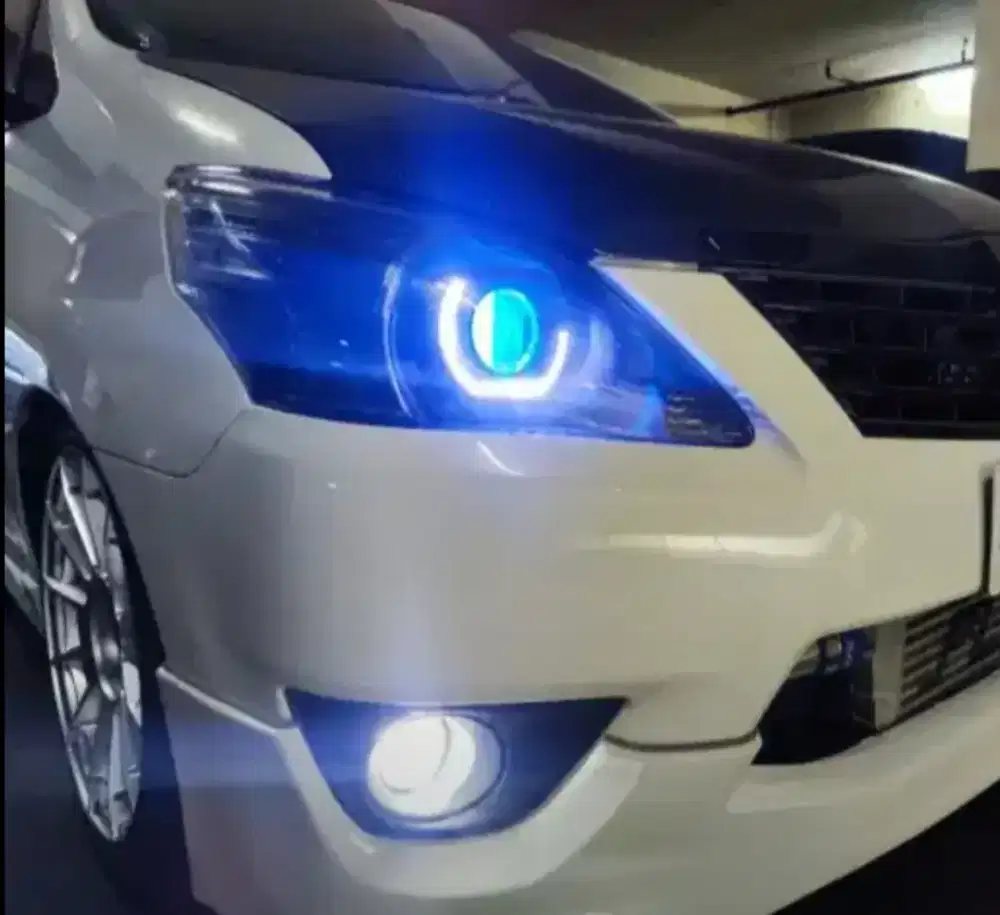Headlamp original +biled AES +angel eye+demon  EX inova 2KD