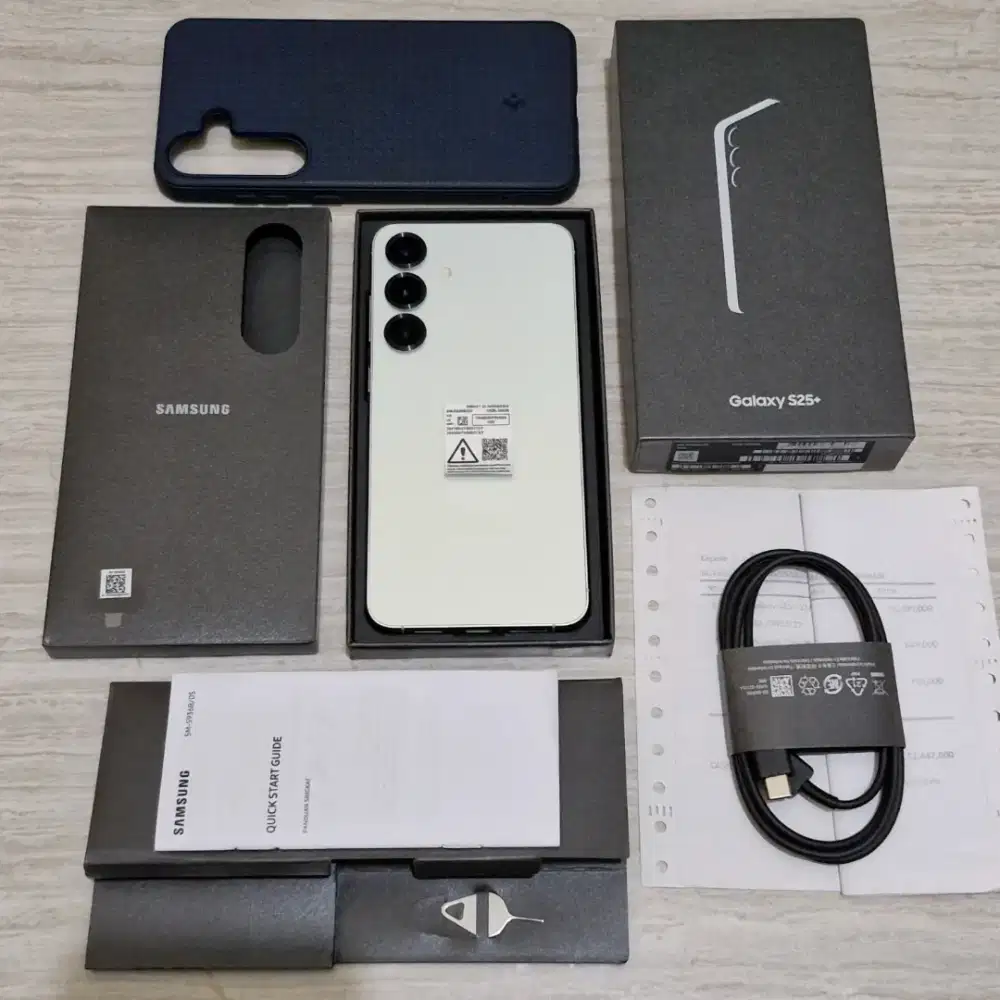 Samsung S25+ PLUS 12/256GB Mint SEIN Fullset Original Garansi Aktif