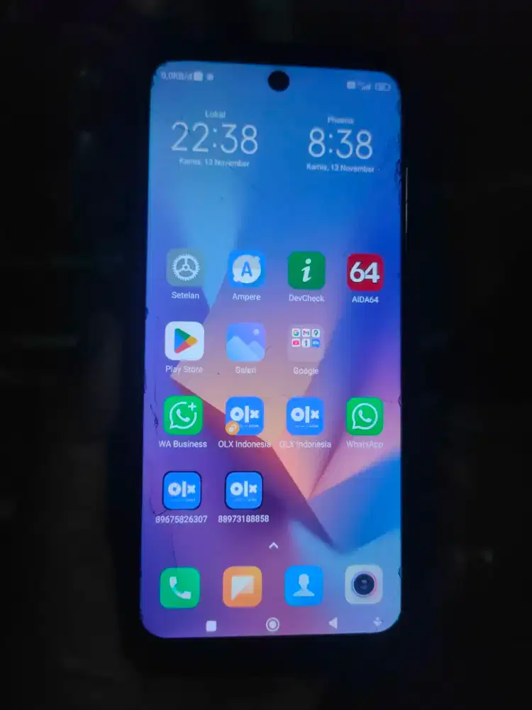 Redmi Note 9 Pro RAM 8GB hitam/Black