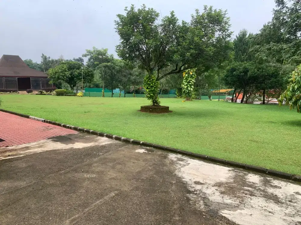 Tanah Lahan Bagus 1.9 ha Bonus Villa di Buaran Serpong Tangsel