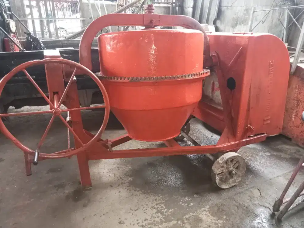 Molen cor Hercules 50 kg semen, mesin Jiang Dong Radiator 8 PK mantap