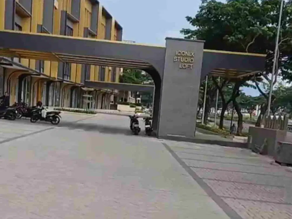 Disewakan Ruko Iconix Studio Loft 4 Lt + Private Lift - Hadap Jalan Boulevard Utama BSD
